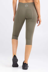 3/4 Length Legging - Military | Sweat Resistant Activewear by Idea Athletic